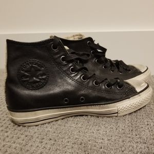 John Varvatos leather Converse